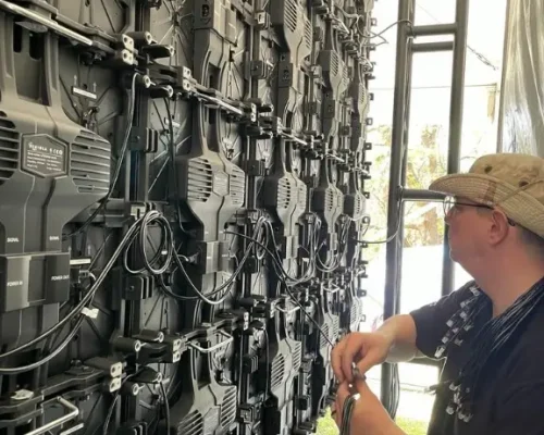 Vid wall install 1