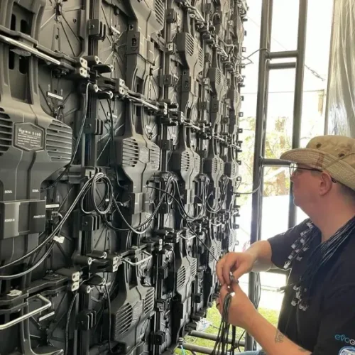 Vid wall install 1